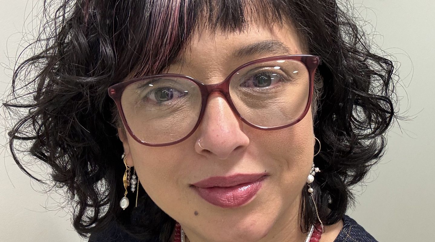 Lady wearing glasses