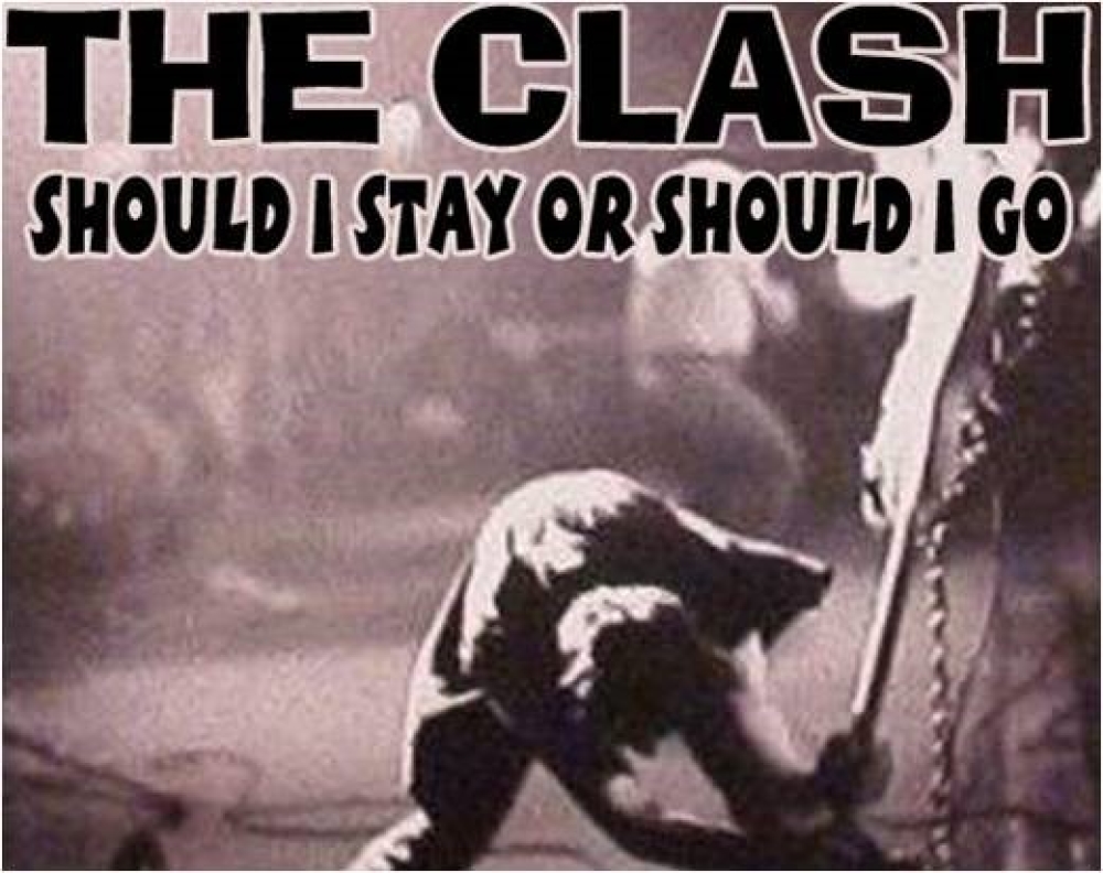 Should i stay or should i go. The Clash should i stay or go. The Clash should i stay or should i. The Clash should a stay. Песня should i stay