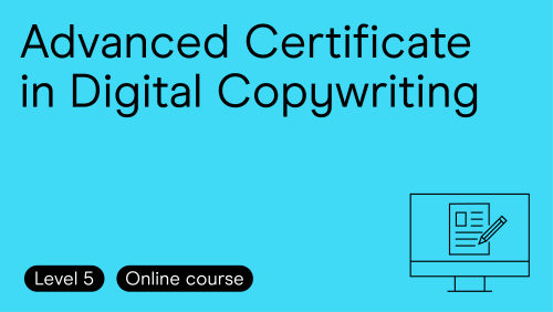 Advanced certificate in digital copywriting