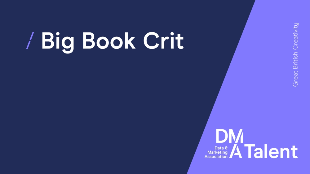 Big Book Crit DMA Talent