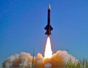 Rocket being launched to represent the awesome power of email to supercharge your content